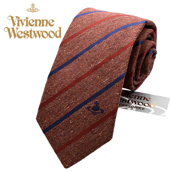 ヴィヴィアンウエストウッド ネクタイ Vivienne Westwood AW2016モデル ストライプ オレンジ 909013 C42 color0002 ストライプ 人気 ブランド ヴィヴィアン ウエストウッド ビビアン おしゃれ おすすめ 彼氏 夫 男性 誕生日 就職祝い 父の日 ギフト プレゼントのサムネイル