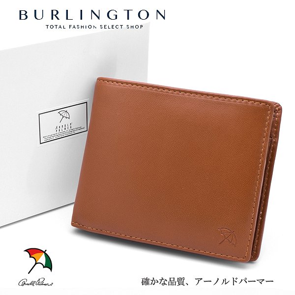 アーノルドパーマー ARNOLD PALMER 二つ折り 財布 メンズ 4AP3205-BR ブラウン 茶色 新作 人気 ブランド レザー 羊革 本革 ウォレット お財布 アーノルドパーマー財布 2つ折り サイフ おしゃれ 彼氏 男性 父の日 ギフト プレゼントのサムネイル