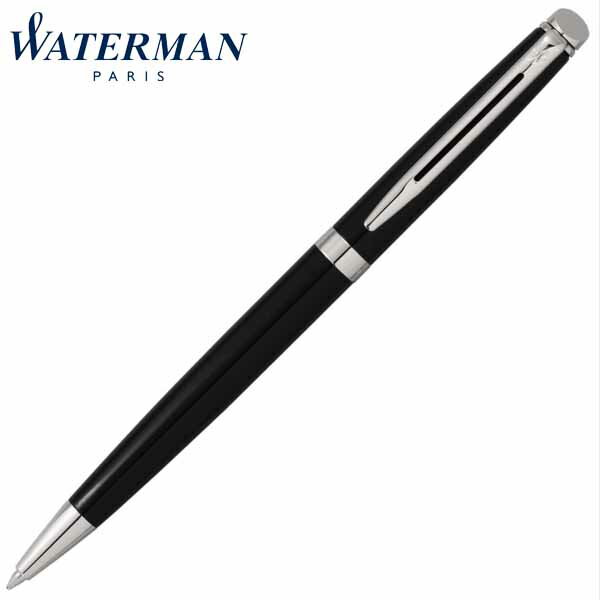 ウォーターマン ボールペン 油性 メトロポリタン エッセンシャル ブラック シルバー 黒 銀 WATERMAN S0920560 ツイスト 人気 高級 有名 ブランド ウォーターマンボールペン WATERMANボールペン おしゃれ おすすめ 男性 女性 誕生日 ギフト クリスマス プレゼント