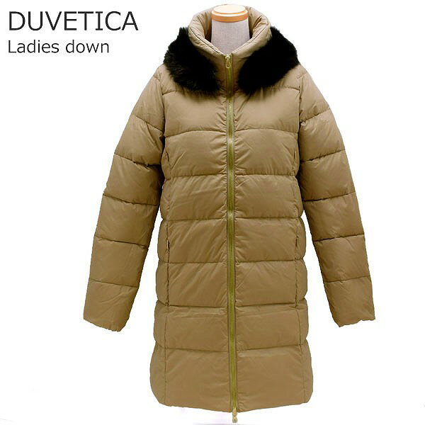 DUVETICA デュベティカ ダウンコート レディース ロング ブランド 約 肩幅38cm 身幅53cm 着丈85cm 袖丈66cm LEXY CANGURO ファー付き ダウン コート 人気 デュベティカダウン DUVETICAダウン お洒落 おしゃれ おすすめ 女性 防寒 20代 30代 40代 50代