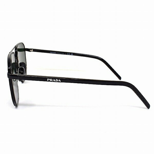 PRADA プラダ サングラス メンズ レディース PR59YS 1AB728 57 ブラック 黒 ダーク グリーン 人気 高級 ブランド PRADAサングラス プラダサングラス デザイン カジュアル お洒落 おしゃれ おすすめ 男性 女性 誕生日 ギフト プレゼント