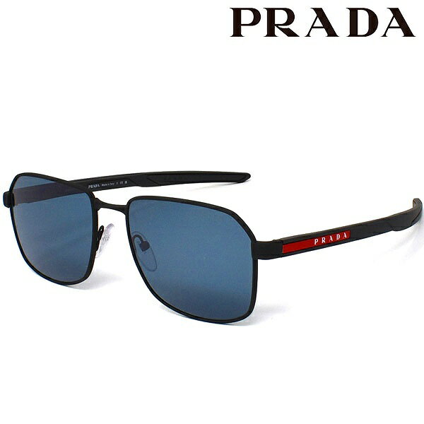 プラダ サングラス メンズ PRADA プラダ サングラス メンズ レディース PS54WS DG009R 57 ブラック ブルー 黒 青 人気 高級 ブランド PRADAサングラス プラダサングラス デザイン カジュアル お洒落 おしゃれ おすすめ 男性 女性 誕生日 ギフト プレゼント