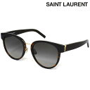 サンローラン サングラス メンズ SAINT LAURENT サンローラン サングラス レディース メンズ アジアンフィット SLM38K-003 ハバナ べっ甲 グレー サンローランサングラス 人気 高級 ブランド サン ローラン おしゃれ お洒落 おすすめ 男性 女性 誕生日 ギフト プレゼント