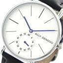 アリーデノヴォ 腕時計 レディース ALLY DENOVO 36mm AF5001-1 HERITAGE SMALL ホワイト ブラック 人気 ブランド アリーデノヴォ腕時計 アリーデノヴォ時計 おしゃれ 可愛い アリー デノヴォ 時計 女性 ギフト プレゼント その1