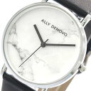 アリーデノヴォ 腕時計 レディース ALLY DENOVO 36mm AF5005-1 CARRARA MARBLE ホワイト ブラック 人気 ブランド アリーデノヴォ腕時計 アリーデノヴォ時計 おしゃれ 可愛い アリー デノヴォ 時計 女性 ギフト プレゼント