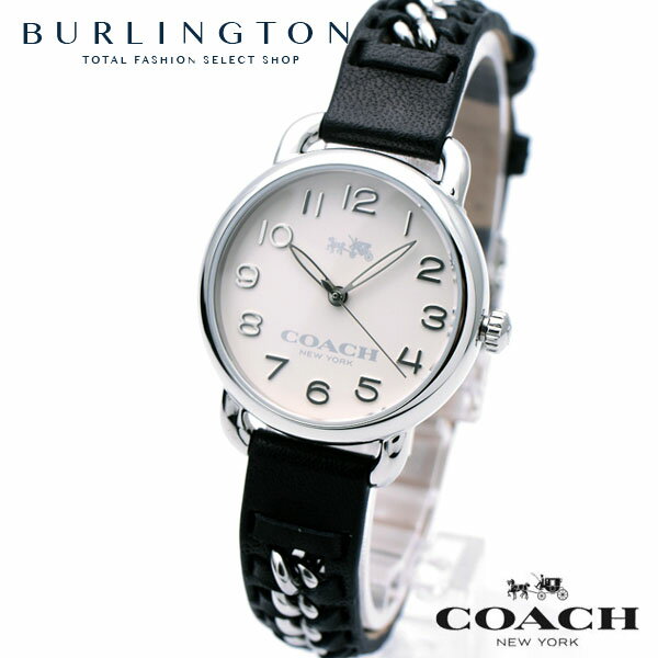 コーチ 腕時計 レディース COACH 時計 デランシー DELANCEY 14502257 アイボリー ブラック シルバー 人気 海外 ブランド COACH腕時計 COACH時計 コーチ腕時計 かわいい コーチ時計 女性 誕生日 ギフト プレゼントのサムネイル
