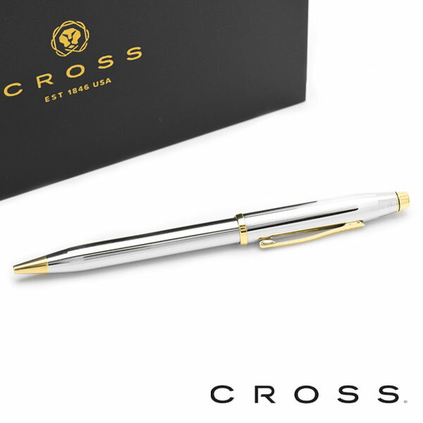 CROSS クロス ボールペン センチュリー2 3302WG メダリスト センチュリー 2 シルバー × ゴールド 人気 ブランド ペン 筆記具 おしゃれ プレゼント ラッピング可