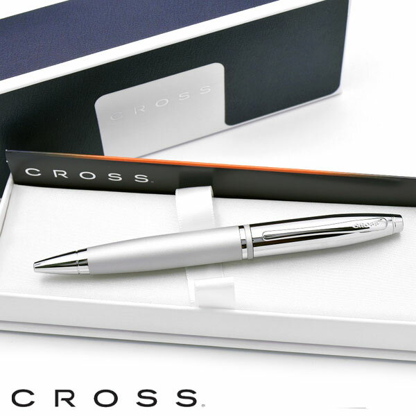 ボールペン レディース CROSS クロス ボールペン カレイ AT0112-4 サテンクローム CROSSボールペン ボールペンCROSS クロスボールペン ボールペンクロス 人気 ブランド ペン シルバー オススメ 筆記具 筆記用品 おしゃれ プレゼント ギフト ラッピング 可