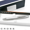 CROSS クロス ボールペン カレイ AT0112-4 サテンクローム CROSSボールペン ボールペンCROSS クロスボールペン ボールペンクロス 人気 ブランド ペン シルバー オススメ 筆記具 筆記用品 おしゃれ プレゼント ギフト ラッピング 可
