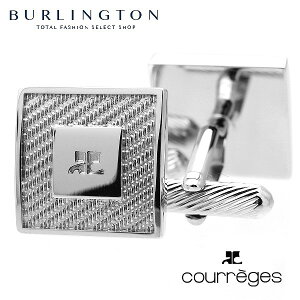 クレージュ COURREGES カフス ボタン メンズ カフリンクス シルバー ロジウム 人気 ブランド カフスボタン cuff cufflinks cuffs カフスメンズ おしゃれ 結婚式 旦那 彼氏 男性 贈答 昇進 お祝い 贈り物 誕生日 ギフト Xmas クリスマス プレゼント