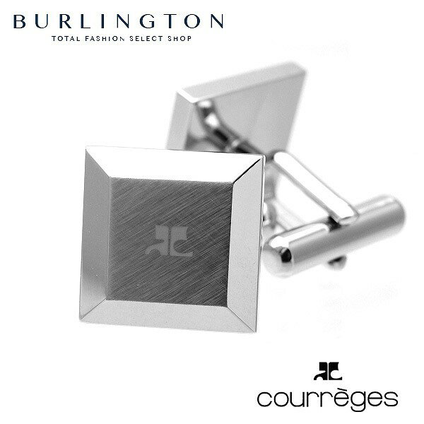 クレージュ COURREGES カフス ボタン メンズ カフリンクス シルバー ロジウム 人気 ブランド カフスボタン cuff cufflinks cuffs カフスメンズ おしゃれ 男性 結婚式 贈答 昇進 お祝い 贈り物 誕生日 父の日 ギフト Xmas クリスマス プレゼント