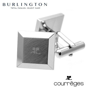 クレージュ COURREGES カフス ボタン メンズ カフリンクス シルバー ロジウム 人気 ブランド カフスボタン cuff cufflinks cuffs カフスメンズ おしゃれ 男性 結婚式 贈答 昇進 お祝い 贈り物 誕生日 父の日 ギフト Xmas クリスマス プレゼント