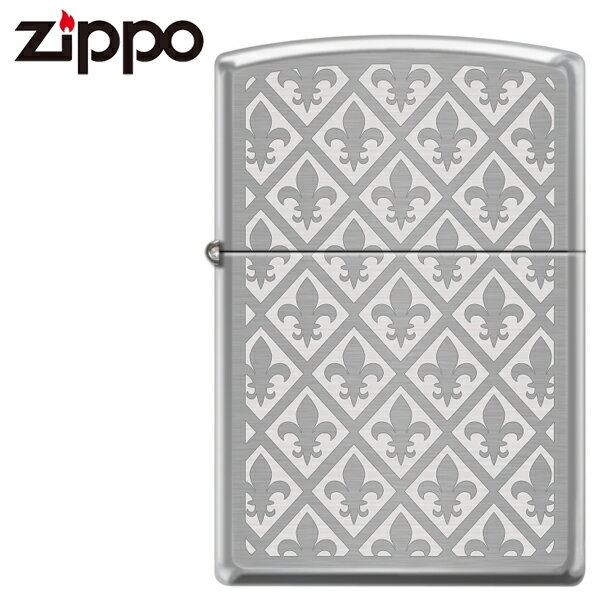 ZIPPO ジッポ ライター USA Z200-402850 百合の紋章 プリント メンズ レディース ジッポーライター 人気 ブランド オイルライター ジッポライター ジッポー シンプル おしゃれ 男性 女性 誕生日 ギフト プレゼント