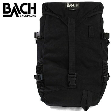 BACH バッハ リュック メンズ レディース バックパック デイパック 122001 ROC 22 ブラック 黒 コーデュラ ナイロン 耐久 軽量 人気 ブランド バッハリュック BACHリュック バッハデイパック バッハバックパック おしゃれ シンプル 男性 女性