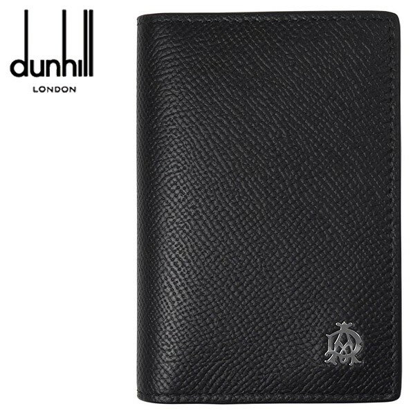 ダンヒル 名刺入れ メンズ カードケース DUNHILL 19F2C47CA001R カドガン CADOGAN ブラック 黒 人気 高級 ブランド ダンヒル名刺入れ 名刺いれ 名刺ケース おしゃれ おすすめ 彼氏 夫 男性 父の日 ギフト 誕生日 プレゼント