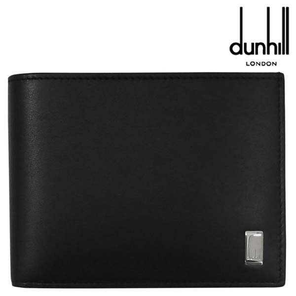 ダンヒル 二つ折り財布（男性向け） ダンヒル 財布 メンズ 二つ折り DUNHILL 19F2F32AT001R サイドカー SIDECAR ブラック 黒 人気 ブランド ダンヒル財布 DUNHILL財布 おしゃれ おすすめ 2つ折り 男性 彼氏 夫 祖父 誕生日 父の日 ギフト プレゼント