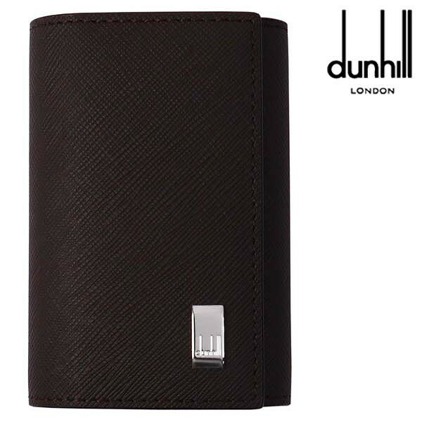 ダンヒル キーケース（メンズ） ダンヒル キーケース メンズ 6連 DUNHILL 20R2P14PC201R プレーン PLAIN ブラウン 人気 高級 ブランド DUNHILLキーケース ダンヒルキーケース Key Case カギ入れ 鍵入れ おしゃれ おすすめ 男性 父の日 ギフト 誕生日 プレゼント