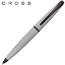 クロス ボールペン 油性 CROSS ATX 882-43 ブラッシュト クローム ツイスト式 人気 ブランド CROSSボールペン クロスボールペン CROSSペン おしゃれ 入学祝い 進学祝い 就職祝い 学生 大人 男性 女性 ギフト プレゼント