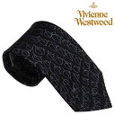 ヴィヴィアンウエストウッド ネクタイ ヴィヴィアンウエストウッド ネクタイ シルク Vivienne Westwood 81050004 W001F N401 ブラック 黒 人気 ブランド ヴィヴィアンネクタイ ビビアン ヴィヴィアン おしゃれ 父 彼氏 男性 就職祝い 誕生日 ギフト クリスマス プレゼント