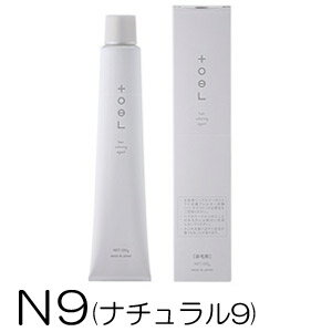 インターコスメ トエルカラー ファッションシェード N9(ナチュラル9) 100g [医薬部外品]～染毛剤・1剤～