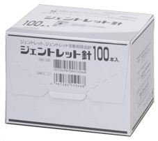 【あす楽】ジェントレット針　血糖値測定　採血針　100本