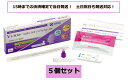※土日祝も発送!【第1類医薬品】【※5個セット】 Vトラスト SARS-CoV-2+FLu Ag (一般用) 1回用 / COVID-19 コロナウイルス イン...