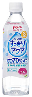 ピジョン　ベビー飲料　イオン飲料　すっきりアクア　もも　(500mL)　3ヶ月頃から　※軽減税率対象商品