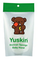 ユースキン　こんにゃくスポンジ　ベビーハンド〈顔・全身用〉【特売】
