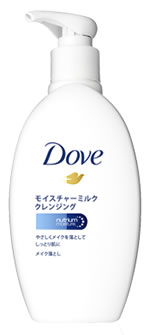 ユニリーバ Dove ダヴ モイスチャーミルク クレンジング (195mL) クレンジングミルク 【unil1202_dove】 【unili3d212】