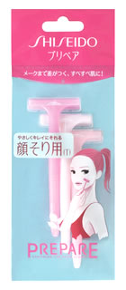 ファイントゥデイ プリペア 顔そり用 T (3本入) 使い捨てカミソリ