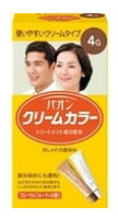 パオン クリームカラー おしゃれ白髪染め 【4G 自然な栗色】 ウェルネス