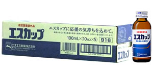 《ケース販売》　エスエス製薬　エスカップ　(100mL×50本)　【医薬部外品】　【4987300507919】　ウェルネス