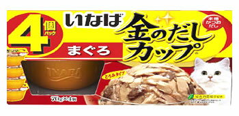 Natural - いなばペットフード　金のだし　カップ　まぐろ　(70g×4個)