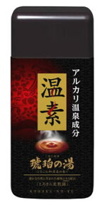 アース製薬　温素　琥珀の湯　とろさら美肌湯　約15回分　(600g)　【医薬部外品】