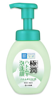 ロート製薬 肌ラボ ハダラボ 極潤 ゴクジュン ハトムギ泡洗顔 本体 (160mL) 洗顔フォーム ウェルネス