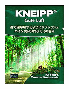 ドイツ製バスソルト　KNEIPP　クナイプ　グーテルフト　バスソルト　パイン　松の木＆モミの香り　(40g)　入浴剤
