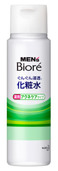 花王　メンズビオレ　浸透化粧水　薬用アクネケアタイプ　(180mL)　　