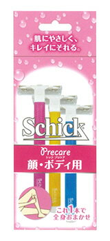 シック Tディスポ 顔・ボディ用 (3本入) 女性用 シェーバー 使い捨てカミソリ