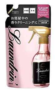 ランドリン　ファブリックミスト　エレガントフローラル　つめかえ用　(320mL)　詰め替え用　衣類用・布製品用消臭剤