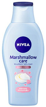 花王　ニベア　マシュマロケア　ボディミルク　シルキーフラワー　(200mL)　