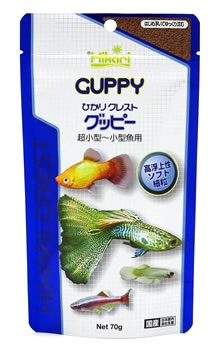 キョーリン　ひかり　クレスト　グッピー　(70g)　超小型〜小型魚　エサ