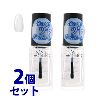 《セット販売》　コーセー　ネイルホリック　SP012　(5mL)×2個セット　トップコート　NAILHOLIC