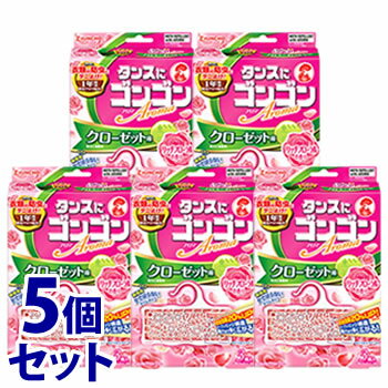 金鳥 KINCHO キンチョウ タンスに アロマ クローゼット用 1年防虫 リッチフローラルの香り (3個入)×5個セット