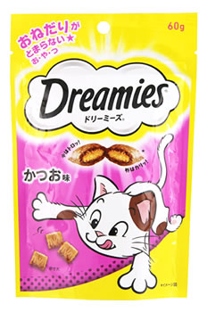 マースジャパン ドリーミーズ かつお味 (60g) キャットフード 猫用おやつ