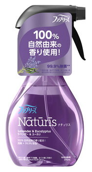 P&G ファブリーズ ナチュリス ラベンダー＆ユーカリ 本体 (370mL) 衣類・布製品用 消臭剤　【P＆G】のサムネイル