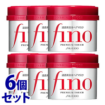 【特売】　《セット販売》　ファイントゥデイ フィーノ プレミアムタッチ 浸透美容液ヘアマスク (230g)×6個セット 洗い流すトリートメント