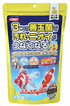 イトスイ コメット 金魚の主食 納豆菌 中粒 (430g) 金魚 エサ 観賞魚用品