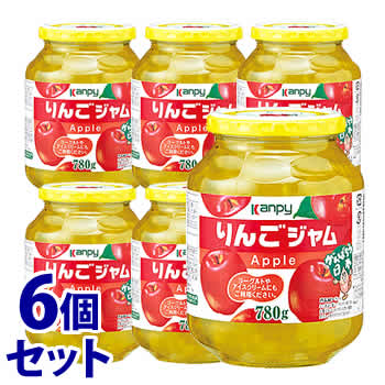 《セット販売》 加藤産業 カンピー りんごジャム (780g)×6個セット ジャム ※軽減税率対象商品