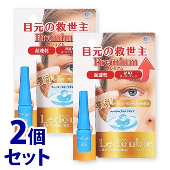 《セット販売》　アチーブ ルドゥーブルプレミアム (2mL)×2個セット ふたえまぶた用化粧品 Ledouble　【送料無料】　【smtb-s】