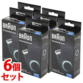セット販売 P G ブラウン シェービング モバイルシェーブ その他 M 30 1台 6個セット ブラウン 髭剃り P G ドラッグストアウェルネス